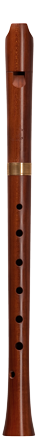 Early baroque alto recorder
